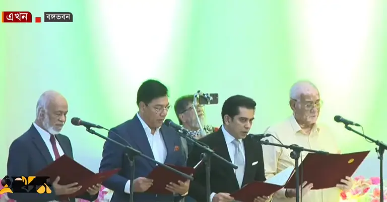 মন্ত্রী হিসেবে শপথ নিচ্ছেন চার এমপি